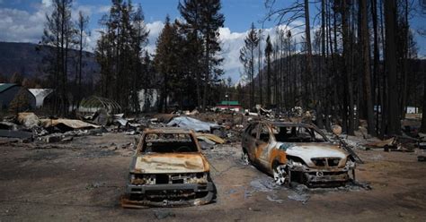 Shuswap wildfire ruin is revealed as B.C. faces ‘sleeping giant’ of drought